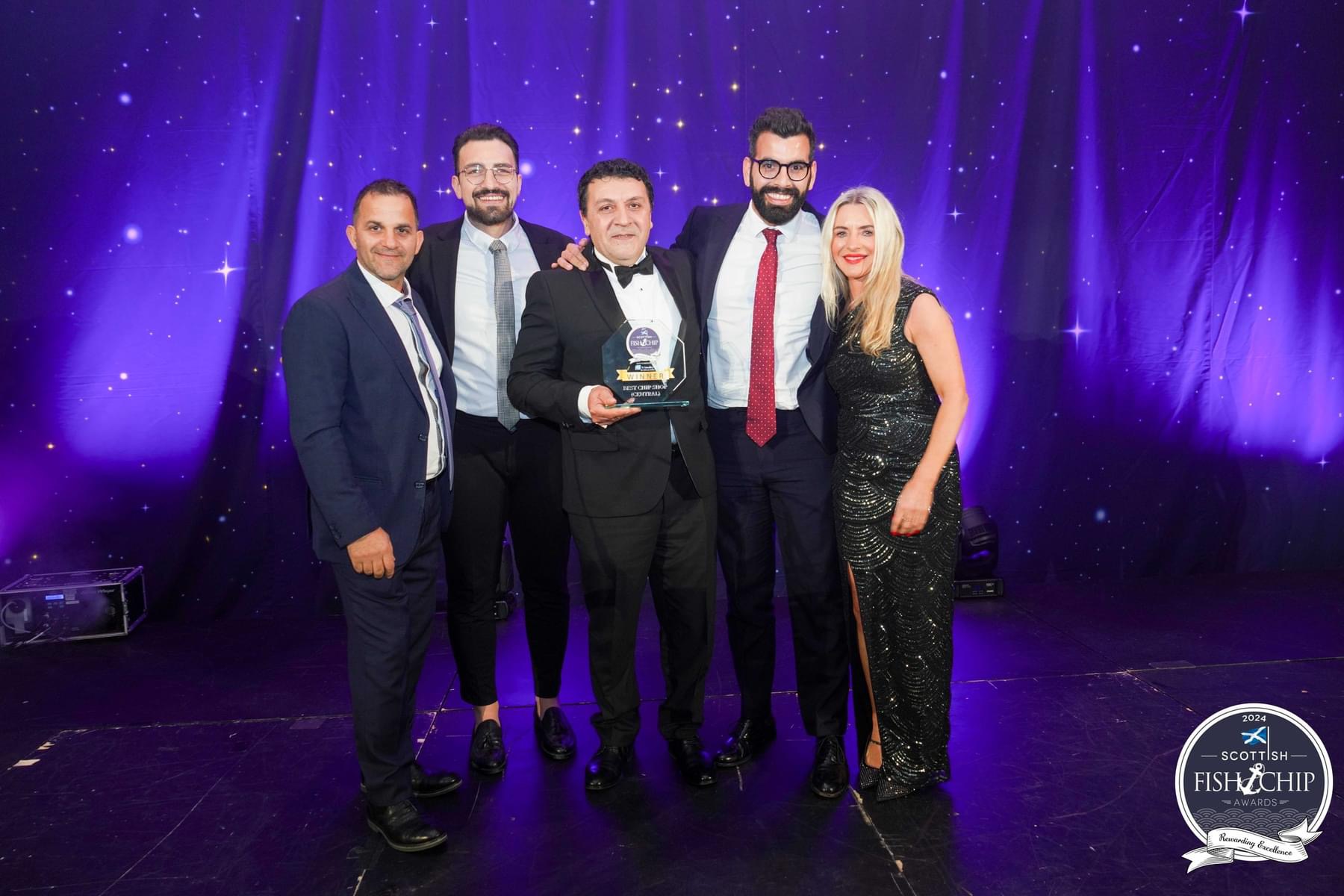 Stirling chip shop named the best in the area with double award win