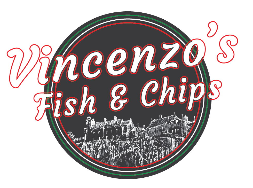 Original Vincenzo's Fish & Chips Van logo